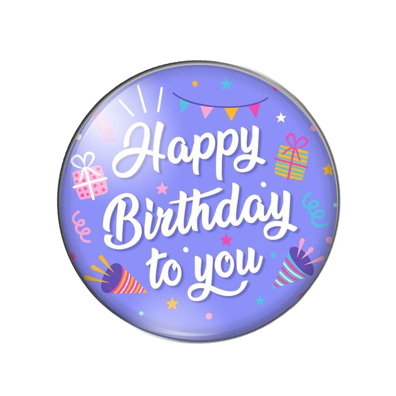 Модный подарок на день рождения для празднования дня 8 мм/10 мм/12 мм/круглый фото