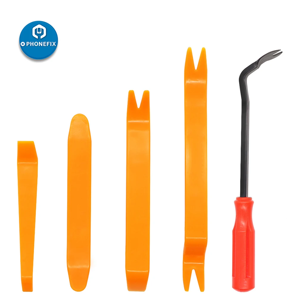 5 шт. набор инструментов для снятия автообрезки пластиковая крепежная деталь