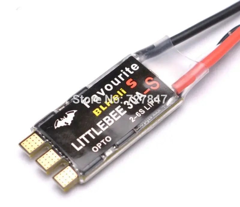 

1 шт. FVT LittleBee blheli _ s 30A ESC BLS DSHOT контроллер скорости для QAV-X Loki FPV гоночный Дрон Квадрокоптер Мультикоптер