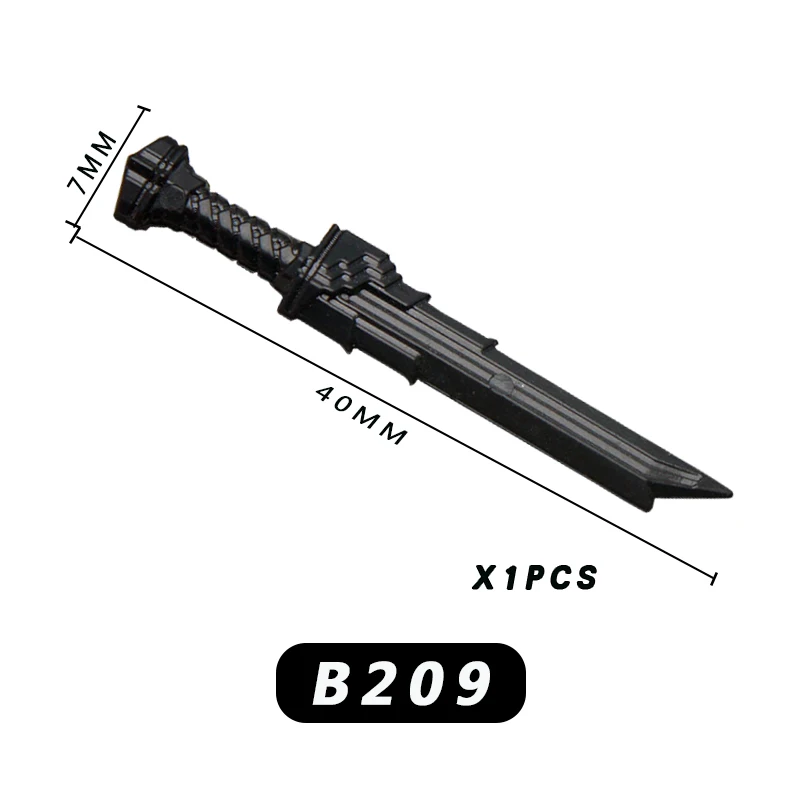 Военное средневековое временное карликовое оружие для 4 см мини кукол Нож Меч MOC