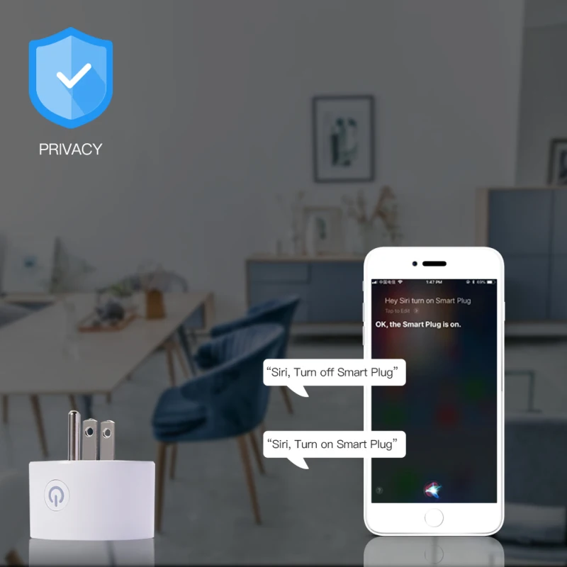 Умная розетка с Wi-Fi 10 а монитором питания | Обустройство дома