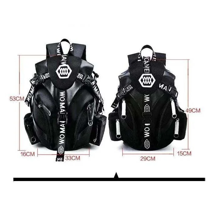 

Helmet mounted motorcycle riding equipment Knight Helmet motorcycle men's cross-country backpack waterproof retro personality
