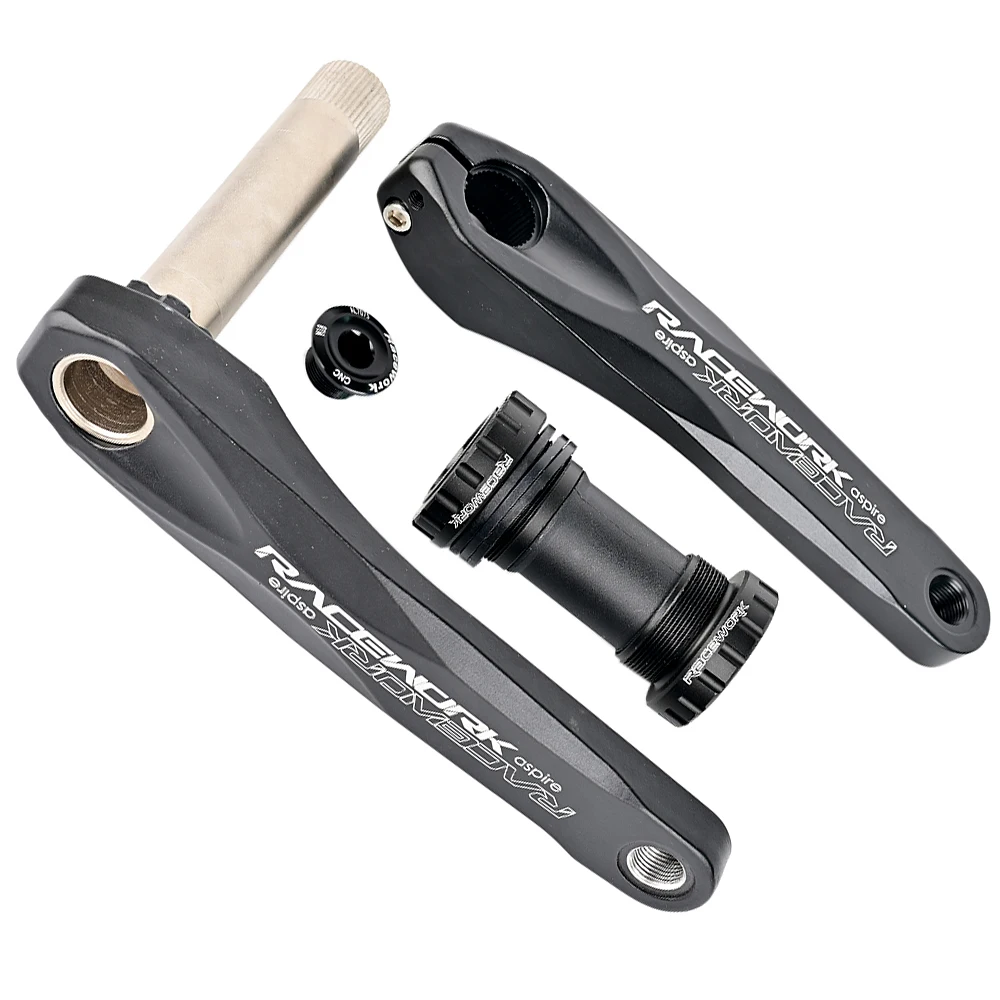 Велосипедный кривошипный комплект RACEWORK кривошипник для горного велосипеда GXP 170