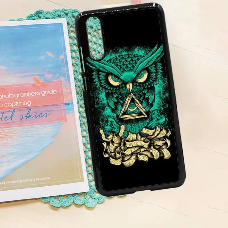

Cute Owl animal bird aesthetics Phone Case PC for iPhone 11 12 pro XS MAX 8 7 6 6S Plus X 5S SE 2020 XR