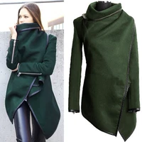 8colors women men fashion slim irregular overcoat jackets medieval knight cosplay cloak capes coat outerwear cardigan robes tops