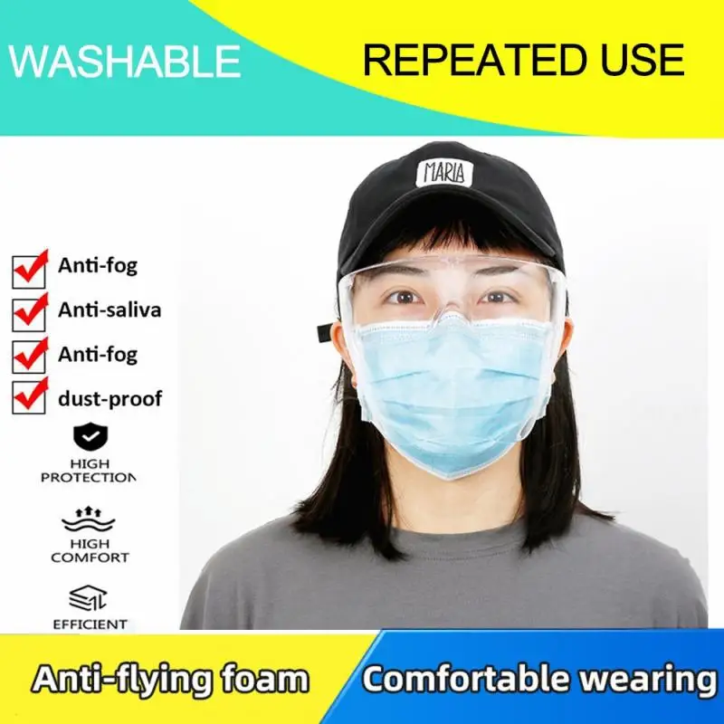 Горячая безопасность прозрачный щиток для лица маска экрана защита от солнца