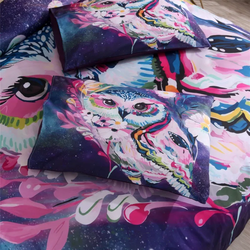Домашний текстиль Комплект постельного белья с цифровой печатью пододеяльник
