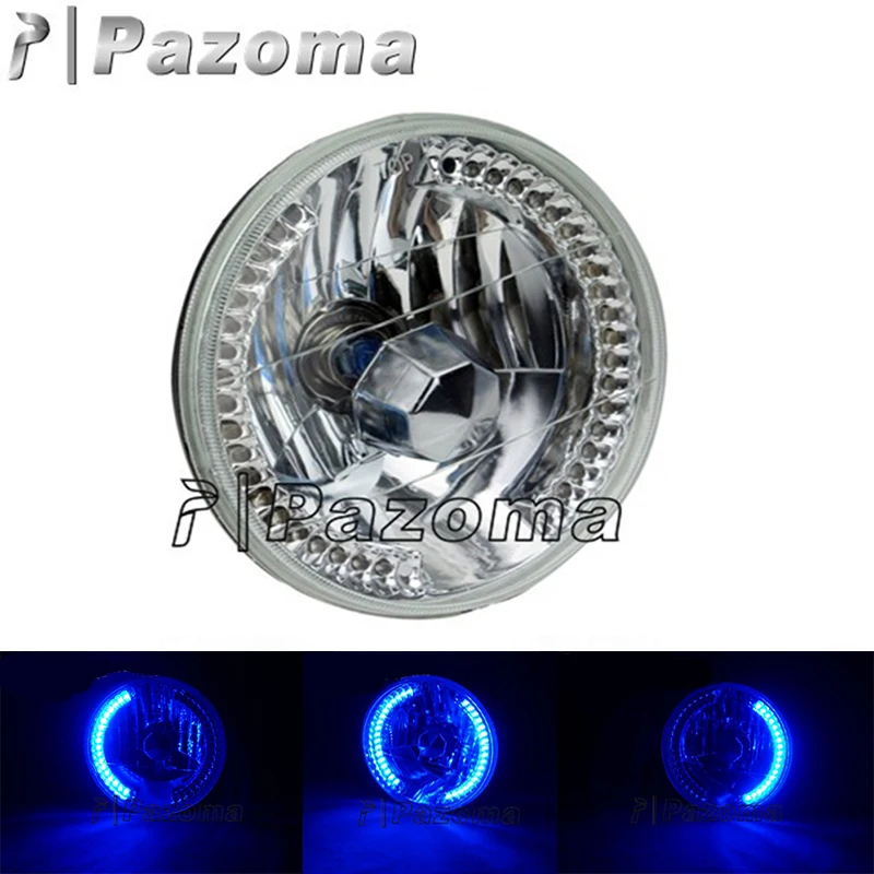 7 &quotгалогеновые светодиодные передние фары прозрачные галогенные кольцевые