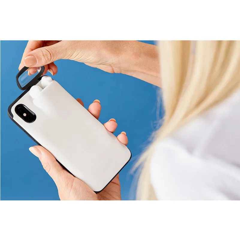 Защита для IPhone 11 Pro и AirPods 2 в 1 мобильный чехол Беспроводная гарнитура Набор