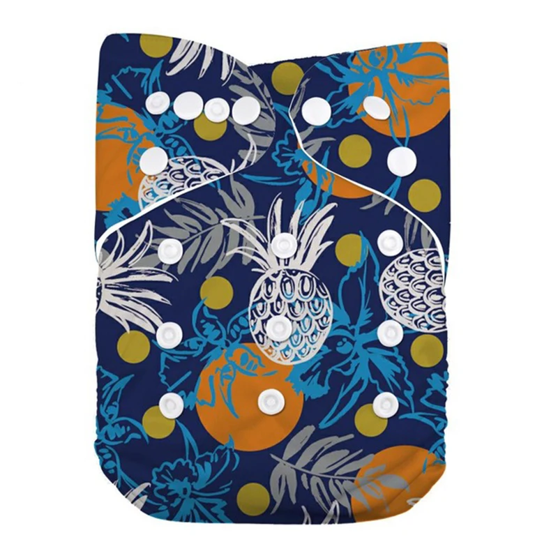 

Многоразовые тканевые подгузники для новорожденных, экологически чистые, водонепроницаемые, с цифровой печатью, детские подгузники, ткане...