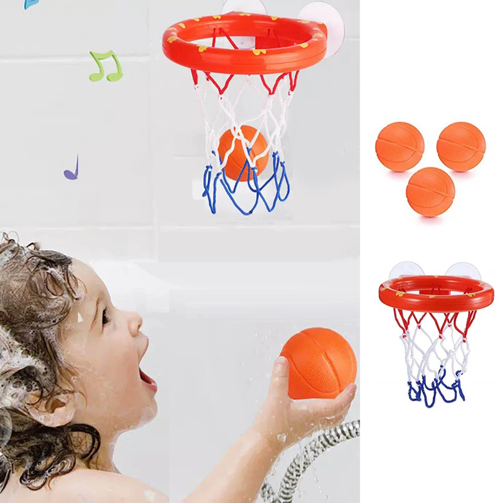 Баскетбольный обруч игрушка для ванны набор на присосках развития ребенка игры