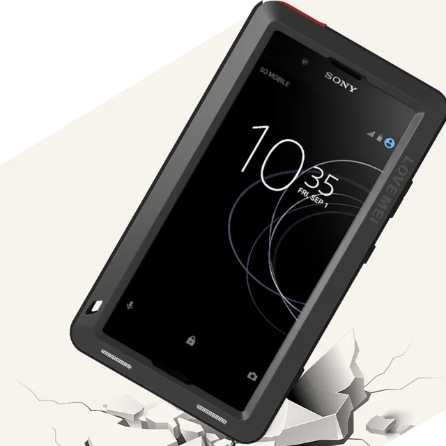 Для sony Xperia XA1 чехол Ultra Plus XZ XZ1 противоударный Алюминий Металл Полный Броня для sony Xperia XA чехол XA2 ultra+ гориллы Стекло чехол на sony xperia xa xa1 xa2 ultra Plus XZ XZ1