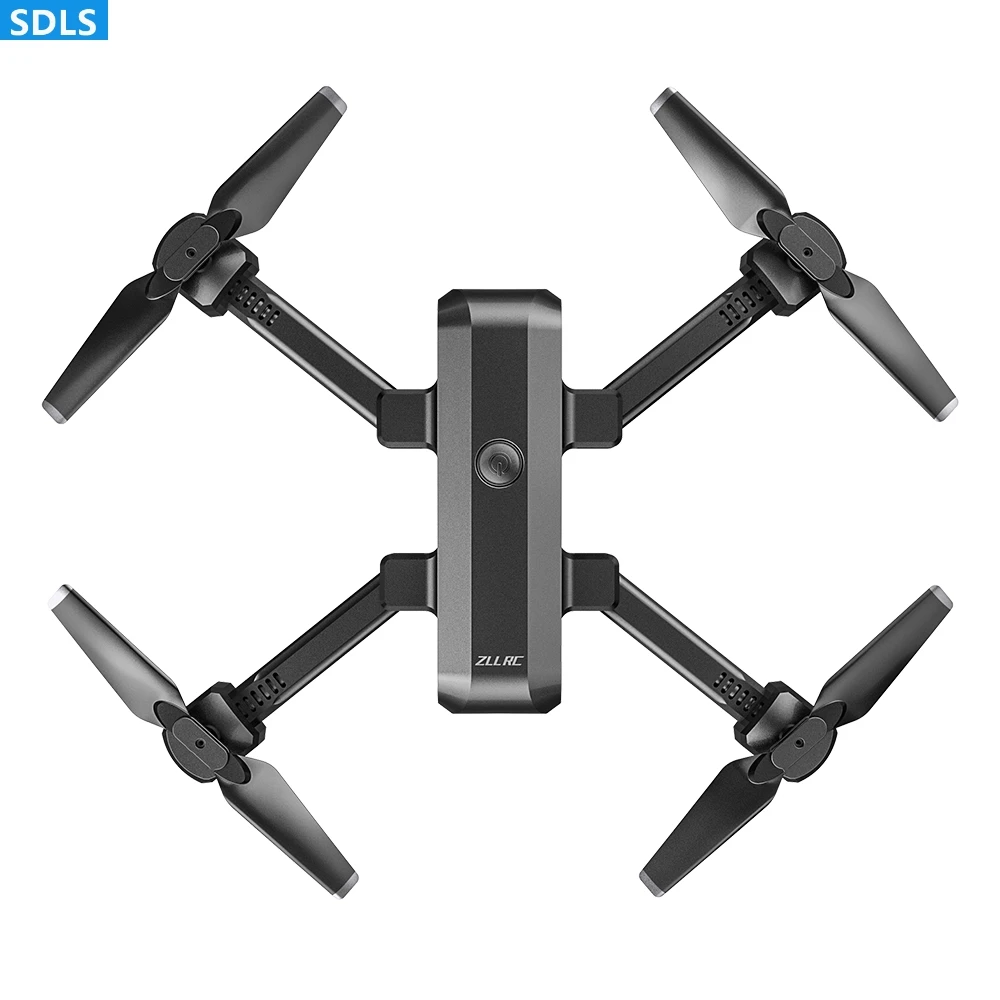 Двойная камера мини Дрон 4K HD Wifi FPV складной вертолет оптический поток