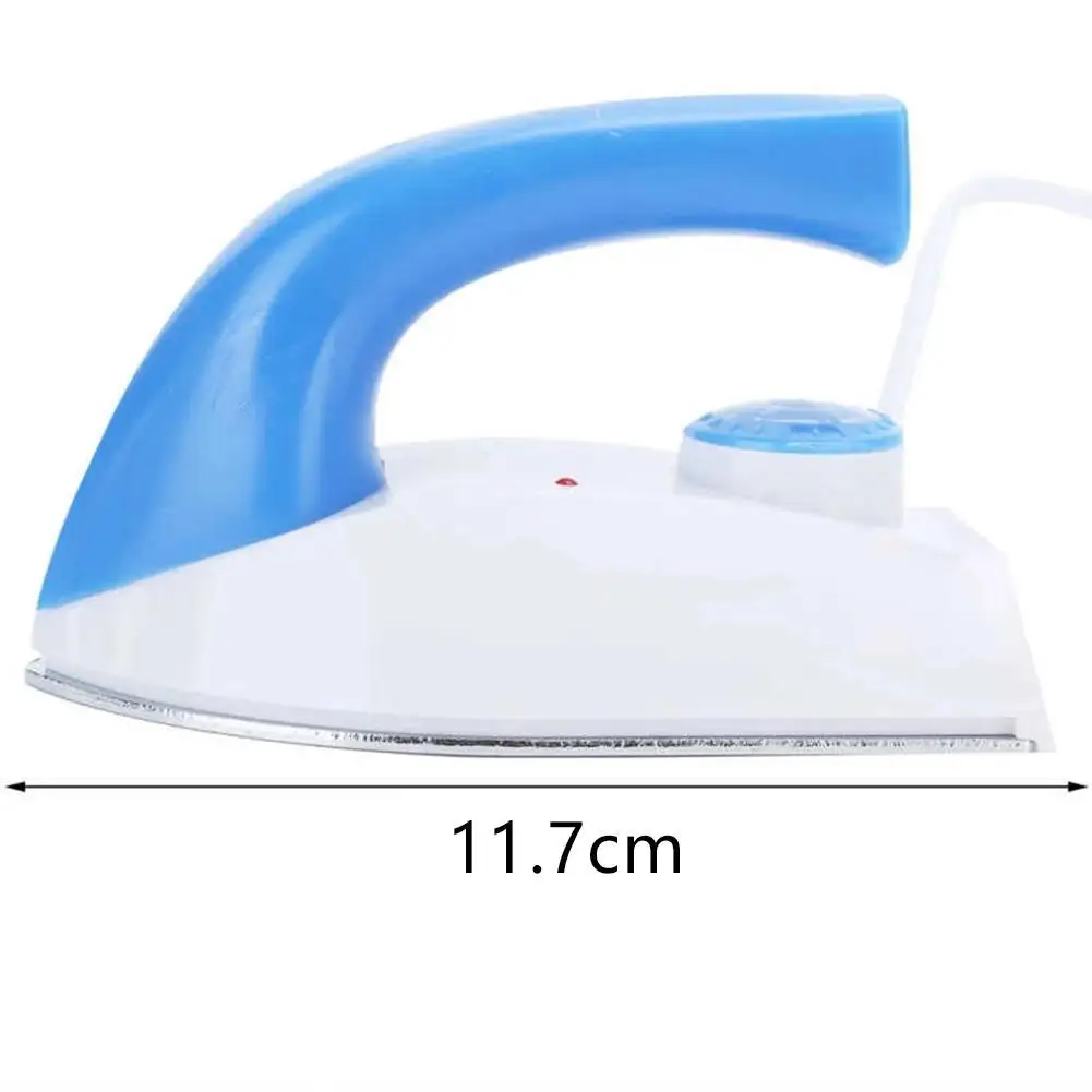 

Convenient Mini Electric Blue Travel Thermostat Handheld Plate Coated Iron Z7Z9 Z4A6