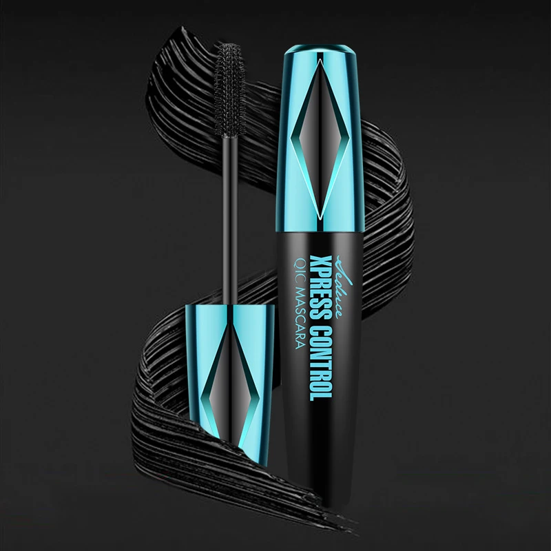 4D Черная тушь для ресниц Водостойкая наращивания густая Удлиняющая Тушь