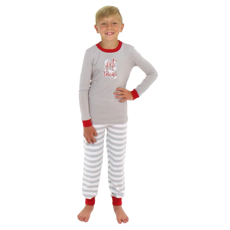 2019 Рождественская Пижама рождественские пижамные комплекты размера плюс топы с