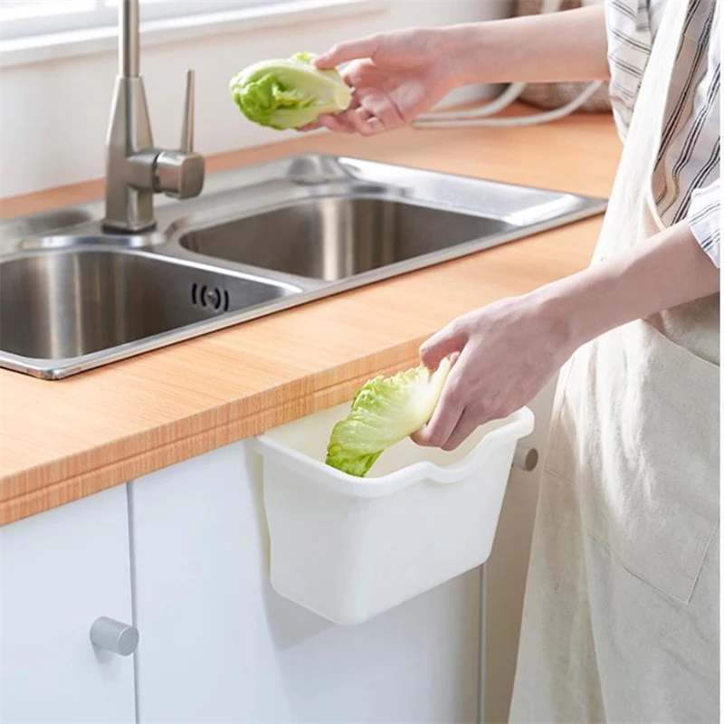 Настенный подвесной мусорный ящик для мусора кухонный шкаф дверь подвесное