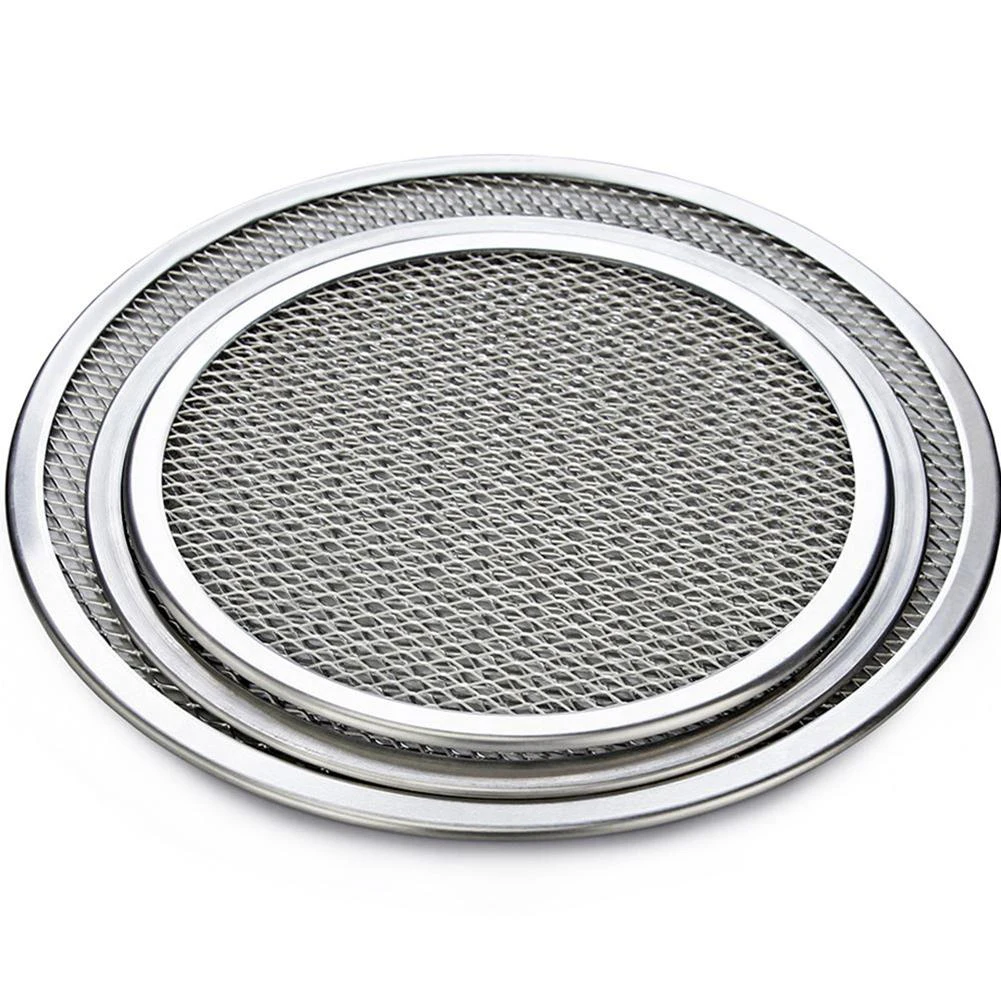 

Mesh Pizza Baking Screen Bread 6\"- 17\" Bakeware Cook Pizza Net Kitchen tool