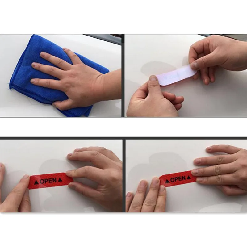 2020 новые автомобильные наклейки Предупреждение ющая светоотражающая лента для