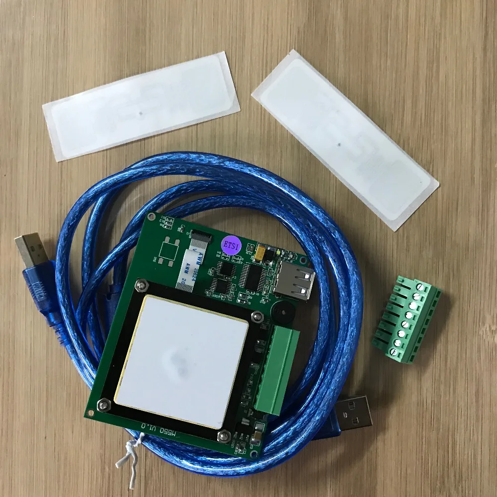 PR9200 настольный USB UHF RFID считыватель писатель 5 см 3 м Антенна uhf модуль с бесплатной