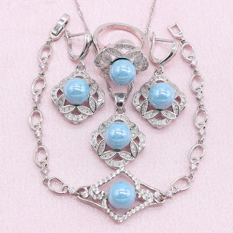 Светильник ский Ювелирный Комплект из колье серёг кольца и браслета|Ювелирные