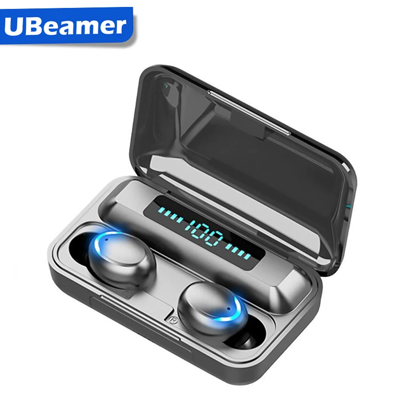 Беспроводные наушники Ubeamer с сенсорным управлением светодиодный дисплей