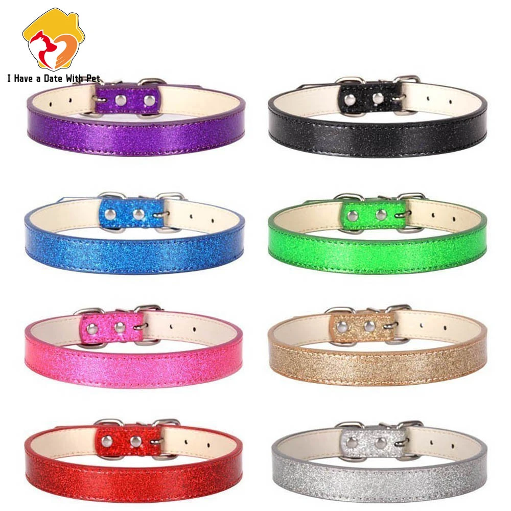 Аксессуары для домашних животных из искусственной кожи ошейник маленьких и