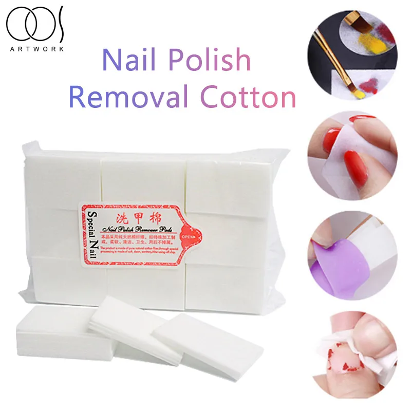 

700Pcs/Pack cotton Wipes Napkins for Wipes Nail Polish Remover Lint-Free Paper Pad Manicure Pedicure Gel Remover Manicure tool