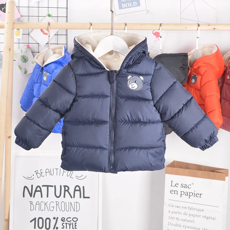 Children's Liner Girls Thick Cotton Coat Boys Winter Jacket Baby cotton Shirt Autumn And Outerwear | Детская одежда и обувь