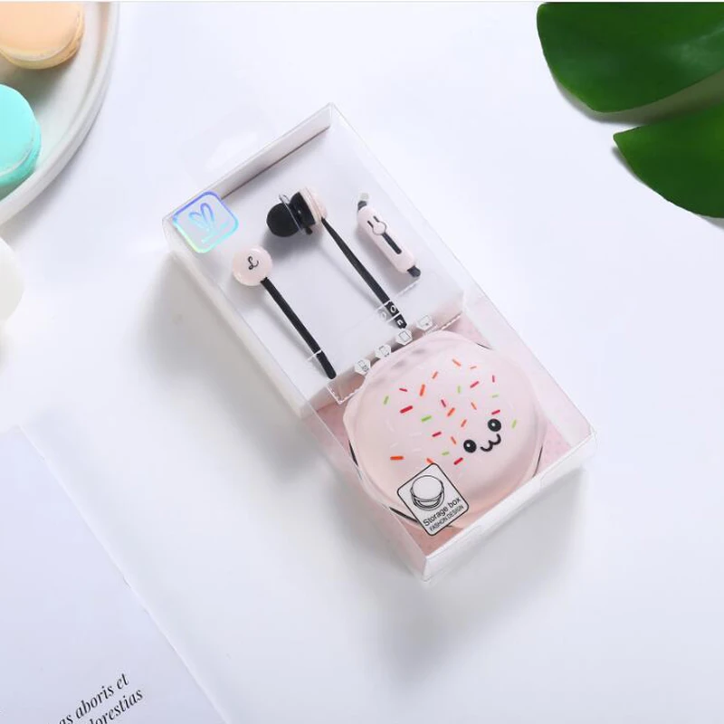 наушники макаруны для девочек телефона Наушники Розовый Шлем Аудио Avec Fil Милый