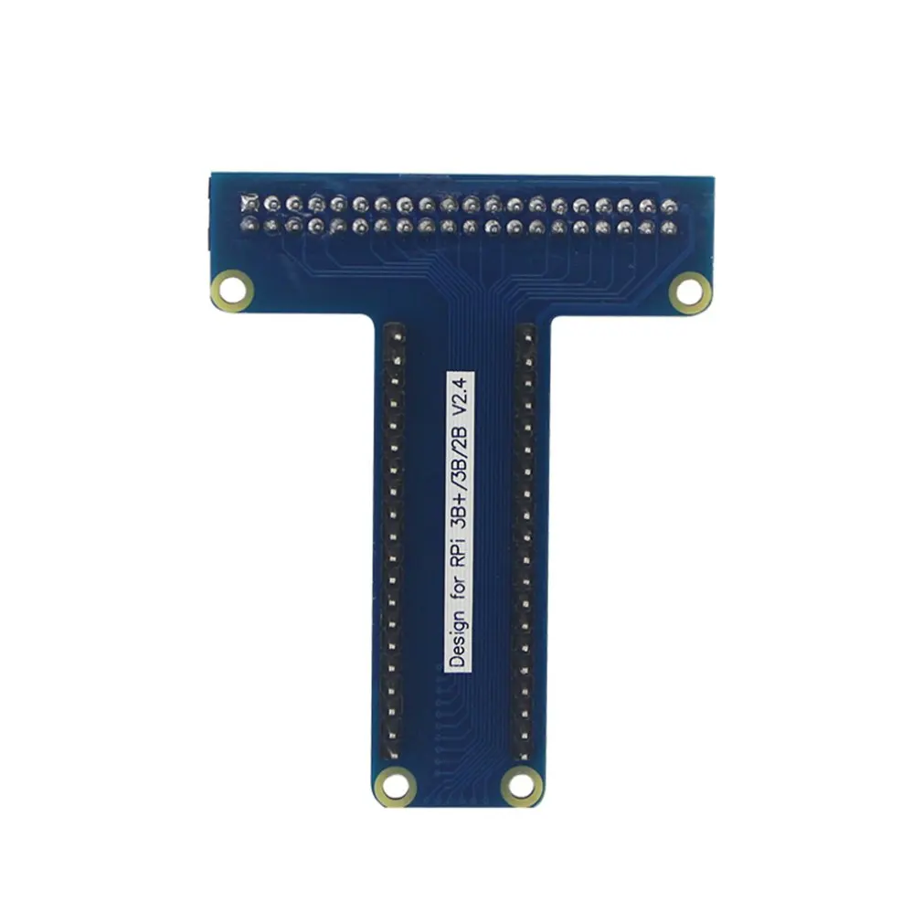 GPIO T тип модуль расширения плата адаптер с 40 Pin GPIO женский Радужный кабель для Raspberry Pi3/2 Модель B