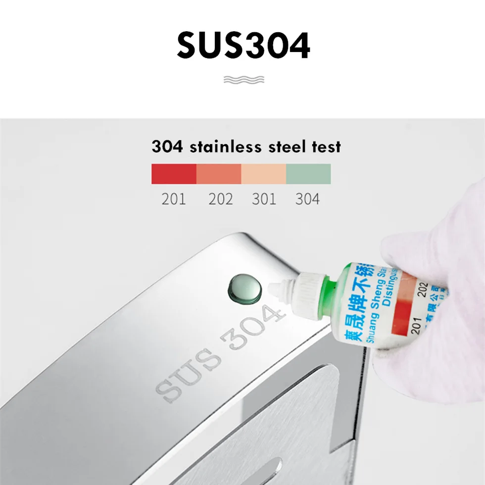 Угловая полка для душа и ванны из нержавеющей стали SUS 304 настенное крепление