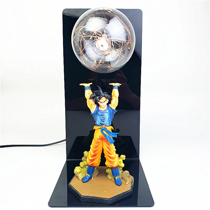 

Anime Dragon Ball Son Model Action Figures Beads Night Light Emitting Creative Hand Made Toy Gifts Desktop Ornaments Toys