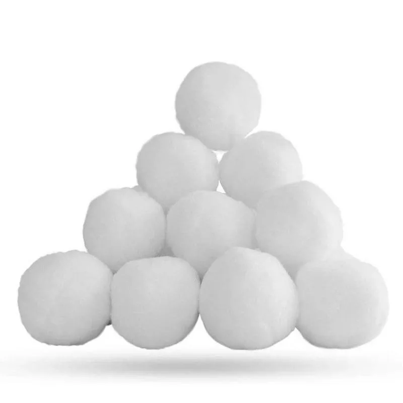 

7cm Fake Soft Snowballs Indoor Realistic For Fight Game Christmas Fun Outdoor Interactive Toys Winter Sports Toys Fake Snowballs