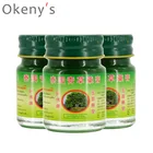 3 бутылки, 15 г, тигровый крем, восстанавливающий себя грипп, искусственная голова, летний крем от комаров, тайский травяной крем