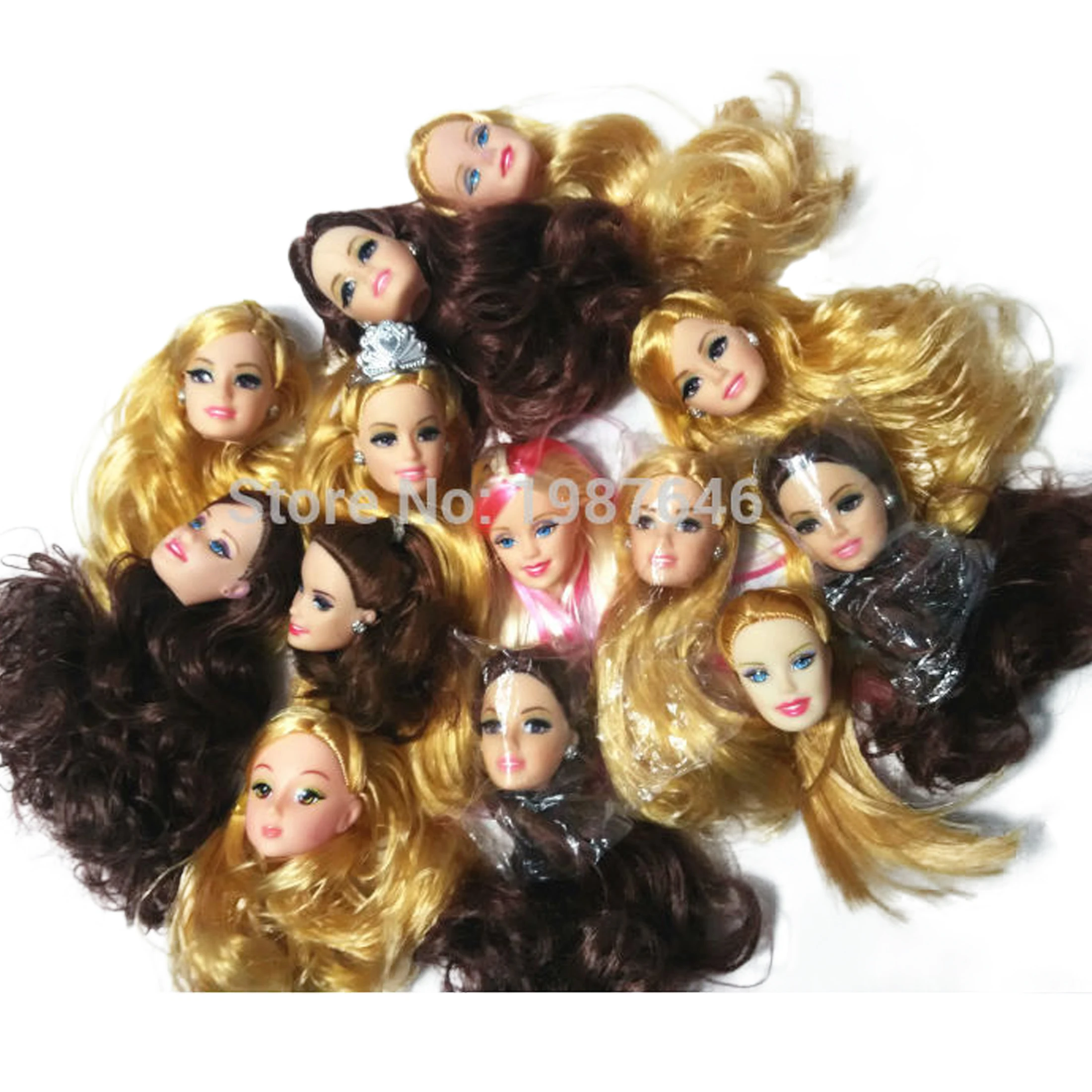 Новое поступление оригинальные аксессуары для кукол девочек 20 шт. (10 случайных