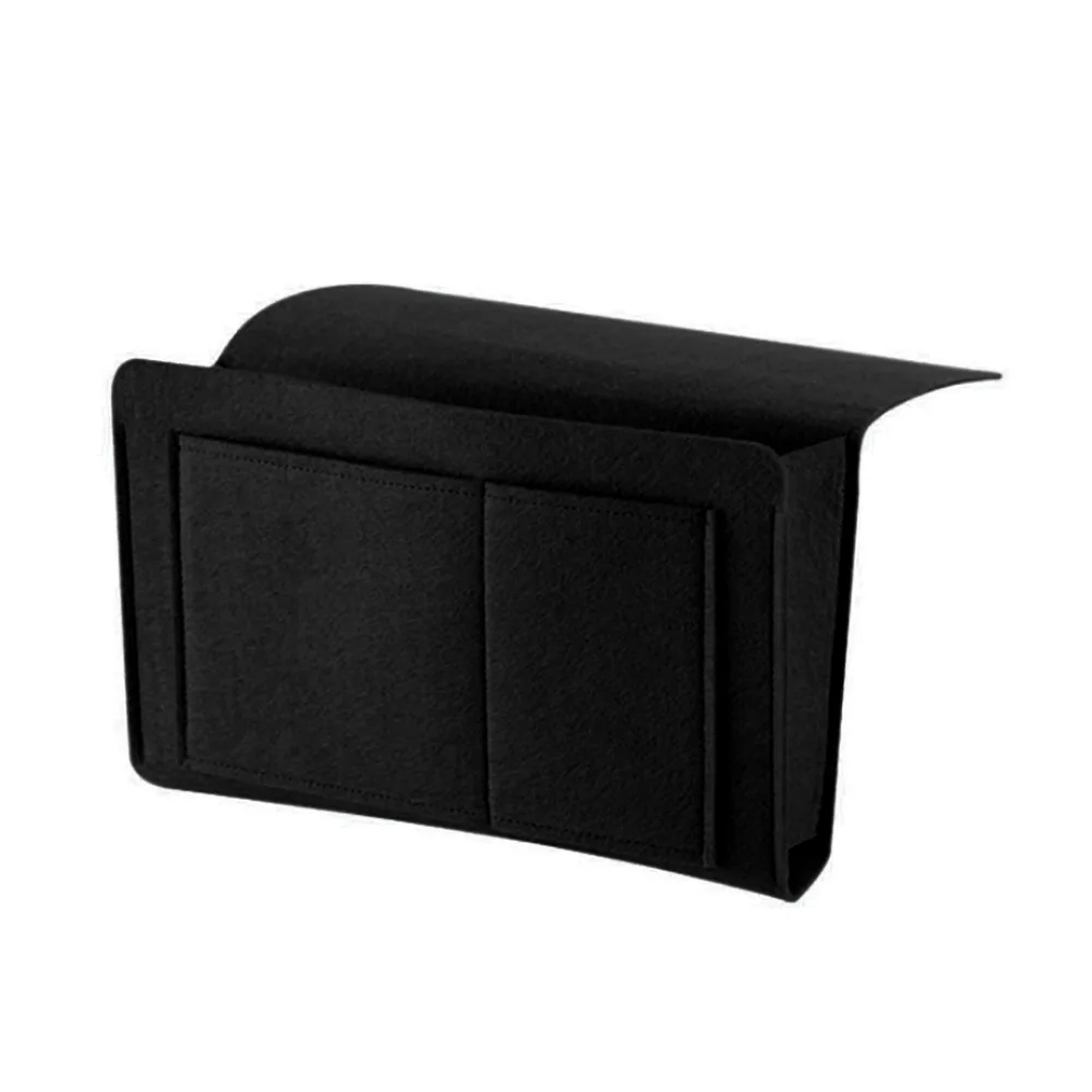 40# Practical Student Dormitory Bed Phone Earphone Books Hanging Caddy Bedside Storage Bag Pouch Organizer Bed Holder Pockets