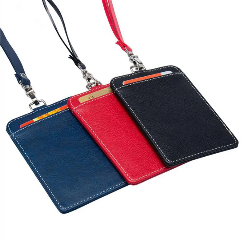 Высококачественный держатель для карт из искусственной кожи чехол кошелек