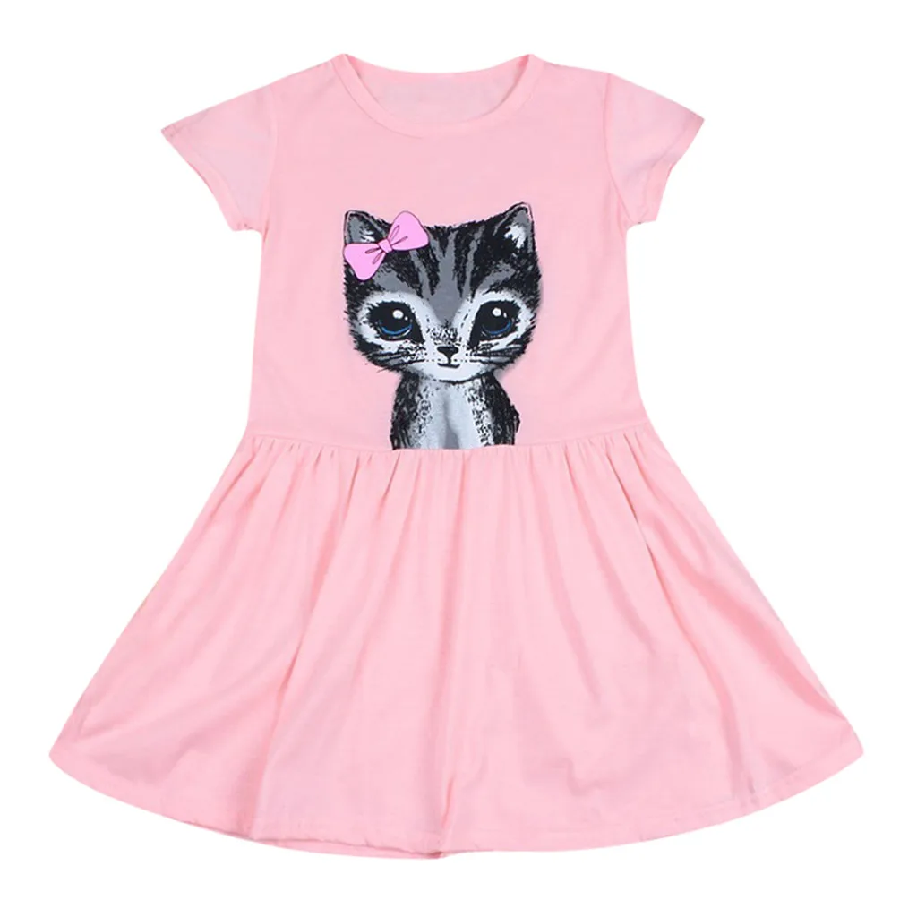 Новинка 2021 детское платье без рукавов для маленьких девочек принцессы с