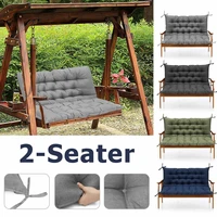 120x60x50cm 3 seater garden swing bench rocking chair cushions recliner soft back cushion bench seat long cushion for patio