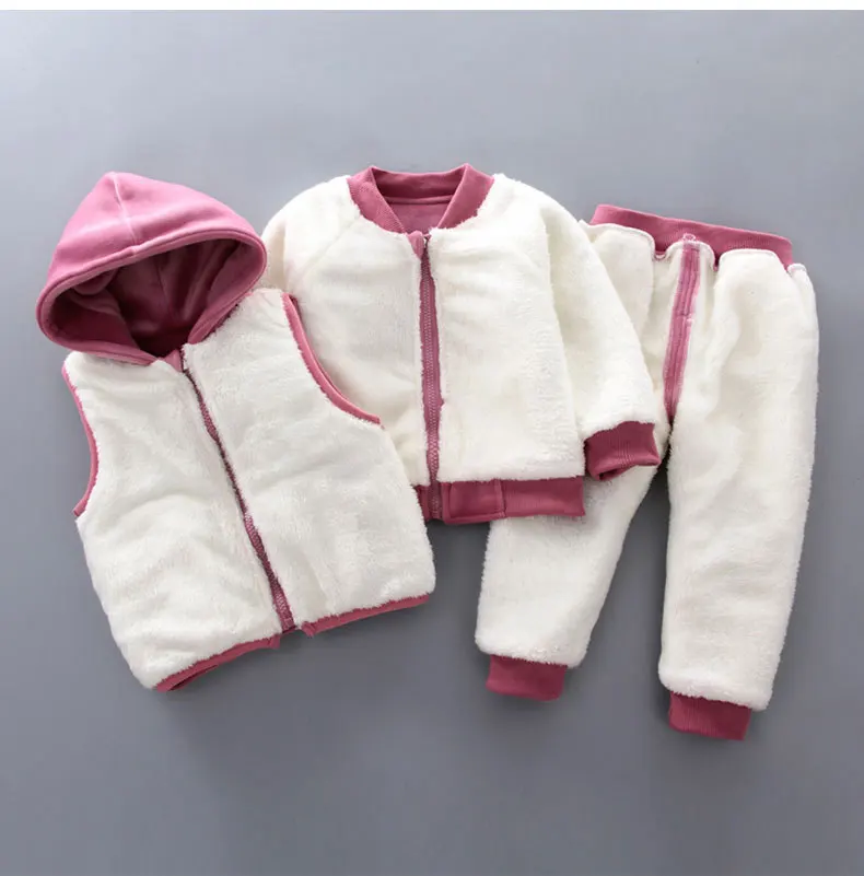 Детская одежда для мальчиков 2019 года осенне-зимняя маленьких костюм детский