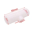 100 шт. белая водопроводная трубка 65*2220 мм, птицы, цыплята, голубей, перепелок, соска, установка питьевых фонтанов, принадлежности для животных