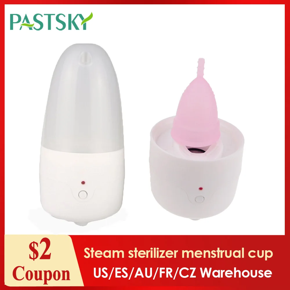 Менструальная чаша с паровой очисткой Женская гигиена убивает 99.9% вредных