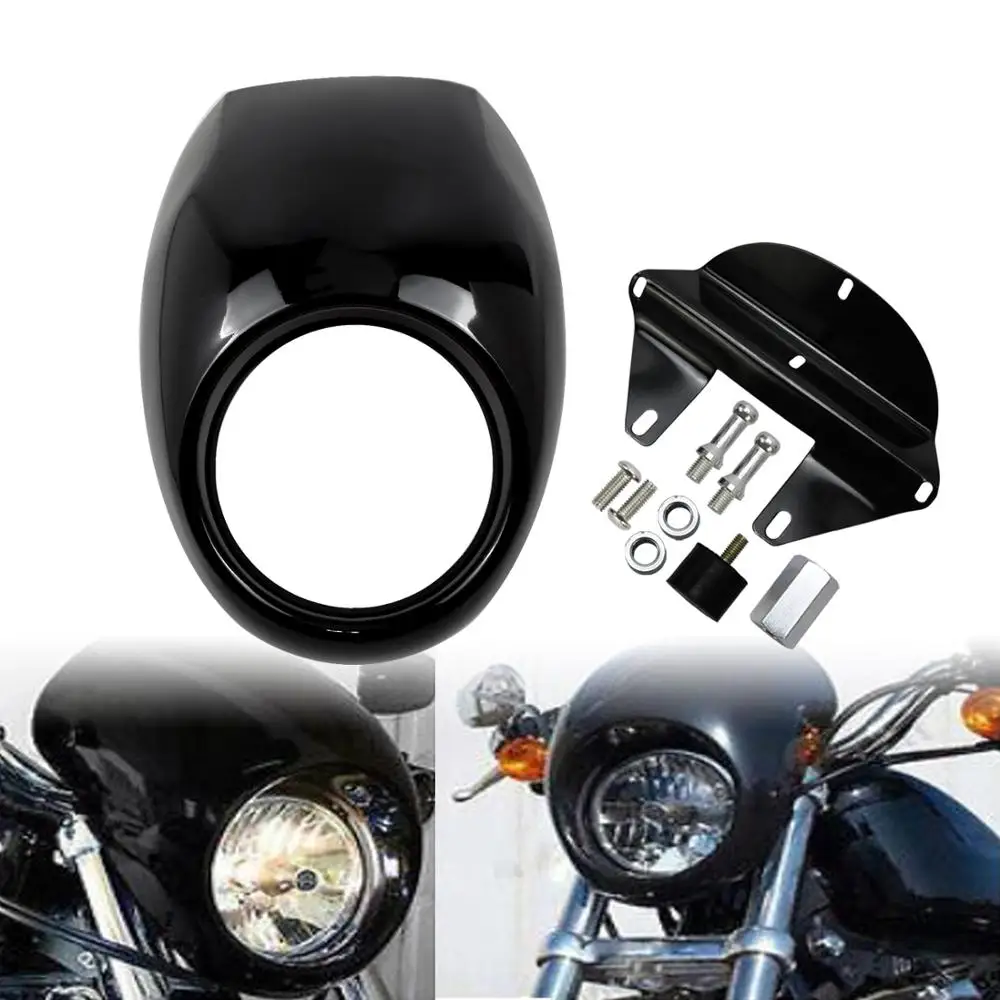 Обтекатель передней вилки мотоцикла для Harley Dyna Street Bob Low Rider Super Glide FXD Sportster XL 883 1200