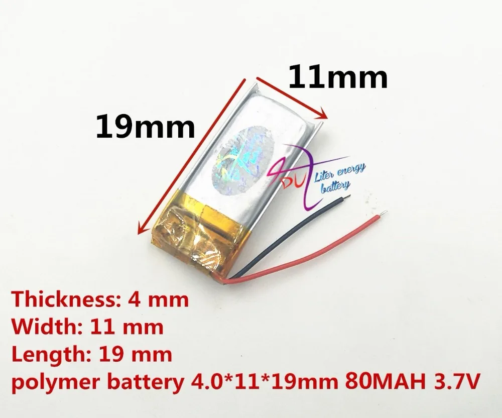 Литр энергии батарея каждый день специальный Спайк Bluetooth гарнитура 401120 80MAH 3 7 V