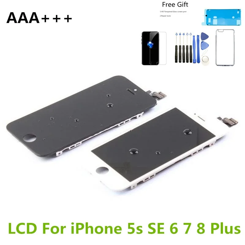 

100% New LCD Display For iPhone 8 SE2020 6 6Plus 7 7Plus 8Plus 6s Plus 3D Touch Screen Digitizer Assembly Replacement