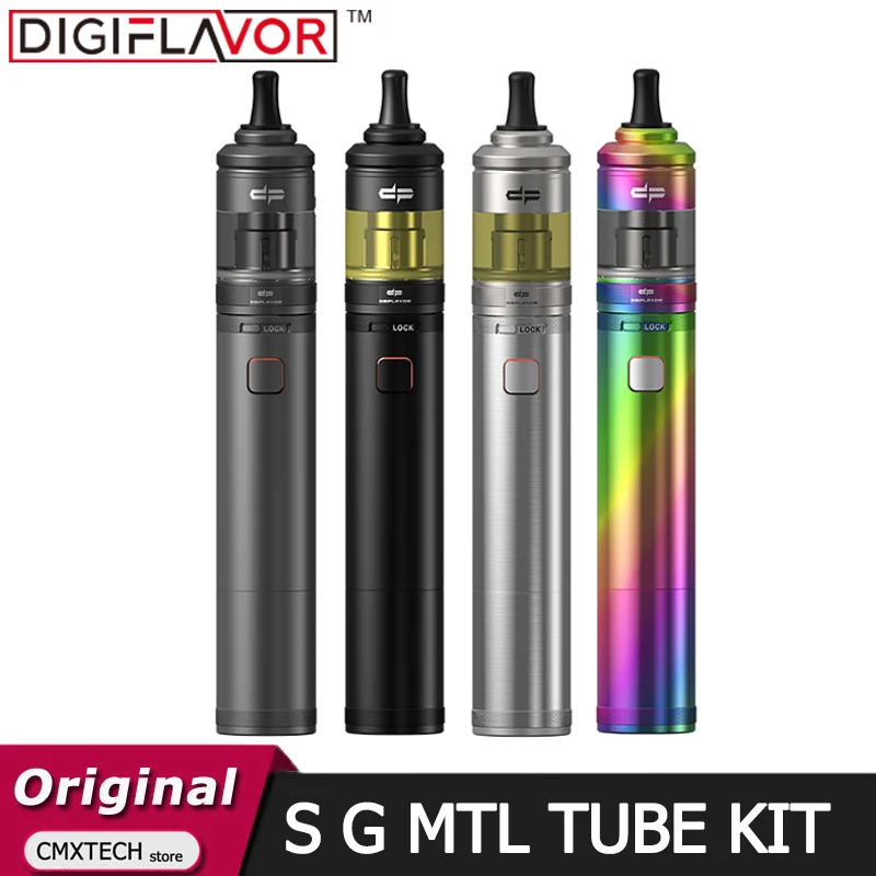 Оригинальный вейп Digiflavor S G MTL Tube Kit с баком 4 мл Siren подходит для электронных