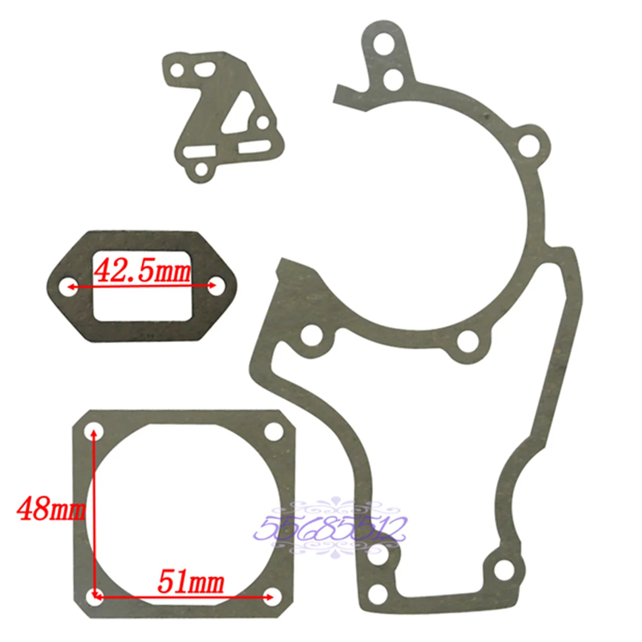 Прокладки для бензопилы комплект масляных уплотнений коленчатого вала