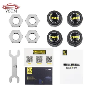 Система контроля давления в шинах с 4 датчиками, Bluetooth 5,0