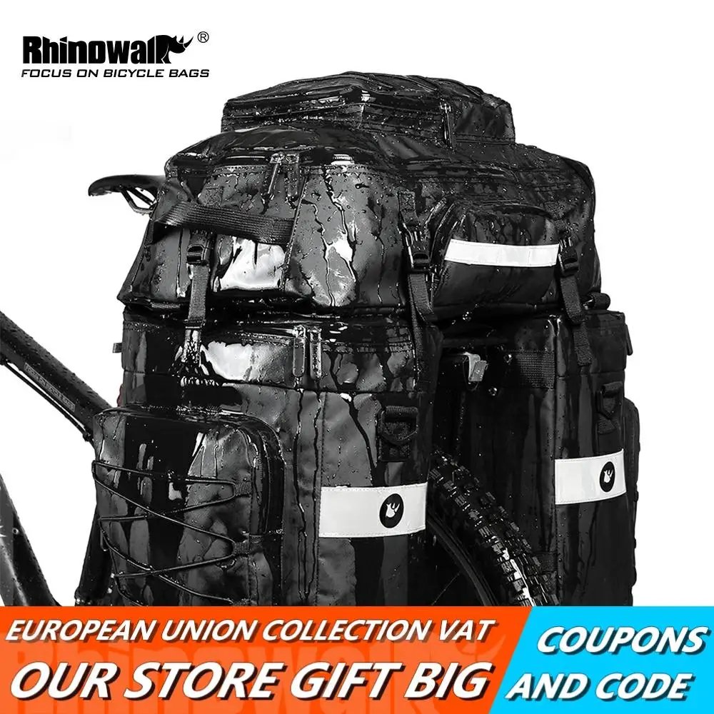 3 в 1 багажник для горного велосипеда Rhinowalk|Сумки и корзины велосипеда| |